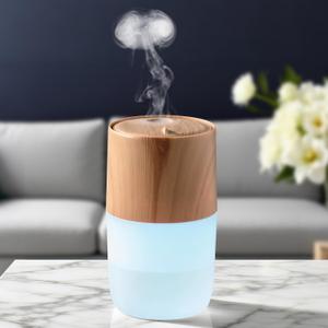 300ml Essential Oil Diffuser, Quiet 4-in-1 Premium Humidifier with Jellyfish Spray Mode, Aromatherapy & Humidifier with 7-Color LED Lights and Auto Shut-Off, Diffusers for Home, Office, Yoga