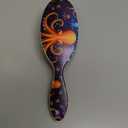 Hair Brush, Detangling Hair Brush, Soft Bristles for Effortless Tangle Removal, Detangler Hairbrush for Women Men Boys Girls Wet Dry All Hair Types (Orange Octopus)