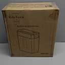 Paper Shredder for Home Use,VidaTeco 6-Sheet Cross-Cut Shredder,Also Shred Card/Clip/Staple,P-4 Higher Security,Small Document Shredder for Office,Paper Shredder Heavy Duty with Jam Proof,3.04-Gal Bin