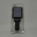 LISEN Retractable Car Charger, for Gifts for Him Her, Cars Adapter USB C Fast Charger, Car Accessories Gadgets for Men Women Travel Essentials Gift for iPhone 17 Pro Max 16 15 14 13 12, Samsung S26 (Grey)