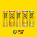 Yerba Madre Organic Sparkling Yerba Mate, Grapefruit Ginger, 80mg Natural Plant Based Caffeine, Smooth Energy & Focus, Carbonated, 12 Oz (Pack of 12) (Packaging May Vary)