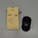 TECKNET Bluetooth Mouse, 4000DPI Wireless Mice for Laptop 2-in-1(BT 5.0/3.0+2.4Ghz) Computer Portable PC Mouse Wireless with USB Receiver for Mac (USB-A+Bluetooth, Black)