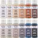 Martha Stewart, Multi-Surface Satin 12 pc Paint Set, Elevated Neutrals
