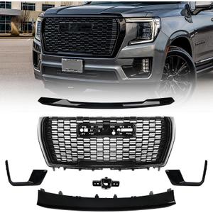 Grille Set 6pcs Fit for GMC Yukon/Yukon XL Denali 2021-2024