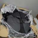 Extra Wide Bleacher Chairs with Back and Cushion Folding Stadium Chairs, Sofa Style Design 6 Reclining Positions Waterproof Bleacher Seats (2, Black, Wide-26in)