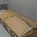 8PCS Trampoline Curved Pole and 14FT Trampoline Replacement Net, Universal Trampoline Enclosure Net with Replacement Pole, Plastic T Connector & Fiberglass Rods Fits 14" Round Frame with 8 Curved Pole