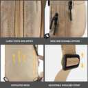 LLi Cufite Mini Sling Bag Waterproof Crossbody Chest Bag, Small Crossbody Casual Trendy Travel Phone Bag for Men Women