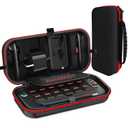 START MAKERS Carry Case for Nintendo Switch 2 Model(2025), Portable Hard Shell Pouch Carrying Travel Game Bag with 24 Game Cartridge - Compatible for Nintendo Switch 2 Accessories, Black