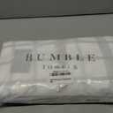 Premium Kitchen Towels (20x 28, 6 Pack) | Large Cotton Dish Towels | Flat & Terry Highly Absorbent Kitchen Linen Set with Hanging Loop | Grey Check