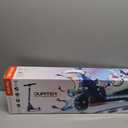 Jetson Jupiter Kick Scooter with LED Lights on Deck and Wheels, Height Adjustable Handlebar and 4 Inch Wheels, Easy Folding Mechanism, Blue