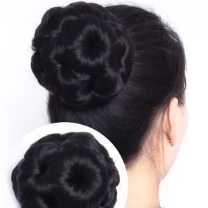 Jaw Clip Bun Hair Hair Bun Chignon Donut Extension Black Wig Grip Bride Donut Chignon Clip Bun Extension Synthetic Fiber Jaw Clip Bun Hair Hair Bun Chignon Donut Extension Black Wig Grip Bride Donut Chignon Clip Bun Extension Synthetic Fiber