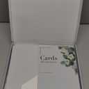 7 pcs Guest Book Set, Funeral Guest Book, Includes: Guestbook, 50 Memory Cards, Ball Pen+Pen Stand, Table Sign, Card Box, Mailer Box, Celebration of Life Guest Book, Registry Book, Memory Book