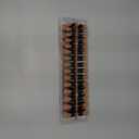 Misssix Black French Gel Nail Tips, 240Pcs French Tip Press on Nails Long Square, No Need to File 3 in 1 Tips Pre-lasting, Fake Nails for Nail Art DIY 15 Sizes