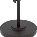 California Umbrella 50 lbs. Round Concrete Weighted Powdercoated Steel Umbrella Base, Bronze Frame 18" x 18" x 18" , CFMT160-Bronze