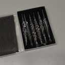 DN DECONATION Crystal Icicle Ornaments, Christmas Glass Raindrop Ornament, Decorative Hanging Icecycles Decor for Christmas Tree, Winter Wedding Party & Home Decor (6-Pack, Clear)