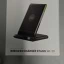 INIU Wireless Charger, 15W Fast Qi Certified Wireless Charging Station with Sleep-Friendly Adaptive Light Compatible with iPhone 16 15 14 13 Pro XS 8 Plus Samsung Galaxy S25 S24 S23 Note 20 Google etc (Black)