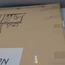 alawooder Folding Desk - 39.4” Wood Top Foldable Desk for Small Spaces | No Assembly Required Compact Desk for Home Office, Writing, and Study