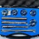 NEW CARBIDE VALVE SEAT CUTTER 5 CUTTER SET FOR VINTAGE CAR & BIKES 20 & 45 DEG I PLASTIC FITTED BOX PACKED