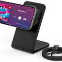 Mag.Safe Charger - iPhone Charger Stand, Fast Magnetic Wireless Charger for iPhone 17/16/15/14/13/12 Series - Black