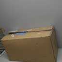 4Pack Fiberglass Acoustic Panels, Self Adhesive Sound Proof Foam Panels for Walls, Sound Dampening Panels for Studios, Office, Home Soundproofing Absorbing Noise Reducing, 23.6x11.8x2.5" Black Grey (Extra Large 4Pcs Black+Grey)