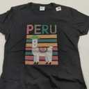 Cute Peruvian Llama from Peru - Fun Peru Design T-Shirt Medium