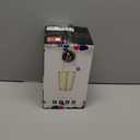 JOLLY CHEF 100 Pack 10 oz Gold Glitter Plastic Party Cups, Disposable Plastic Tumblers, Gold Drinking Glasses with Glitter Suitable for Wedding, Thanksgiving Day, Christmas Halloween