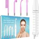 YourMate PhotoTherapy Device High Frequency Facial Wand Machine with Argon Tubes for Face Chin Neck Hair, Facial Skin Wand Machine with 4 Different Tubes