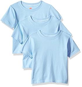 Hanes Boys' Essentials Short Sleeve T-shirt Value Pack (3-pack) 