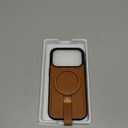 Butaiga for iPhone 17 Pro Leather Case with Stand, Anti-Slip Grip Ring, Fits for MagSafe (Brown, iPhone 17 Pro)