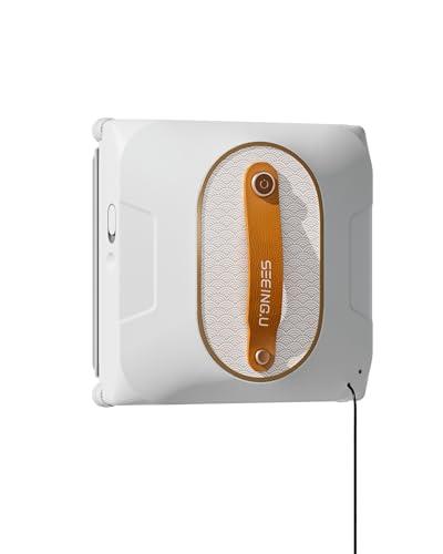 SEEING.U Window Cleaning Robot, Window Cleaner Robot with Dual Water Spray 6000Pa Suction Power Automatic Cleaning with Intelligent Path Planning Perfect for High-Rise Windows and Glass Doors