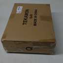 TEKAMON All Season Queen Comforter Winter Warm Soft Quilted Down Alternative Duvet Insert with Corner Tabs,Luxury Fluffy Reversible Hotel Collection,Charcoal Grey,88 x 88 inches