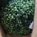 Sunnyglade 2 PCS 15.7 inch 4 Layers Artificial Plant Topiary Ball Faux Boxwood Decorative Balls for Backyard, Balcony,Garden, Wedding and Home Dcor (15.7 inch)