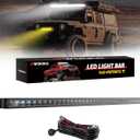 4WDKING 42 Inch Dual-Color Slim LED Light Bar,180W Spot Flood Combo Beam with Wiring Harness Kit, Screwless Design, IP68&IP69K Waterproof, Off Road Driving Lamp Fog Lights for Truck Pickup ATV UTV SUV