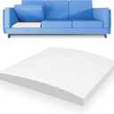 20" x 20" Couch Cushion Support for Sagging Seat High-Density Foam Sofa Cushion Support Couch Cushions Replacement Curved Furniture Seat