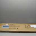 Piksedo Raised Garden Bed, Elevated Planter Metal Plant Box with Legs Standing Garden Stand Drainage Holes Frosted Black (39.37" L x 10.63" W x 31.5" H)