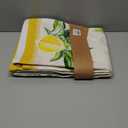 Maison d' Hermine Table Cloth Rectangle Table 100% Cotton 70 x 120 Inches Tablecloth Reusable Decorative for Dining Kitchen Room Farmhouse Home Spring Summer - Limoncello