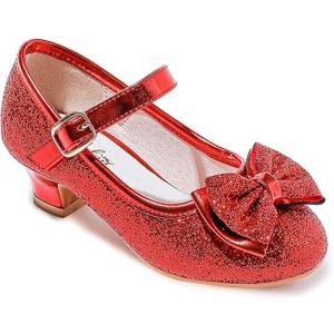 Flower Girls Wedding Party Heel Princess Shoes Flats for Kid Toddler 1