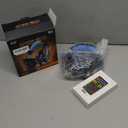 sktome Gaming Voice Changer Headset with Mic, Cool LED Light Over-Ear Headphones with Volume Control, Noise Reduction Voice Changer Gaming Headset for PS4/PS5/Xbox One/PC/Phone/Laptops(Blue)