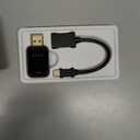 2-in-1 Mini Wireless CarPlay Adapter for iOS Android Auto Plug and Play Low Latency Portable Carplay Adapter Converts Wired to Wireless CarPlay for iOS10+/Android 11+, Gray