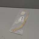 JASGOOD Skinny Metal Waist Belt for Dress Fashion Waistband Elastic Metal Chain Belt