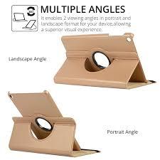 YEDUZN Rotating Case Compatible with Samsung Galaxy Tab A8 10.5 SM-X200 A7 T500 A 10.1 T510 T580 S6 Lite 10.4 P610 Tablet Cover (Color : White, Size : for S6 Lite 10.4 SM-P610)