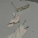 TJUTR Tangle Free Aviator Sunglasses for Women Men, Polarized UV400 Protection Trendy Shades, No-Snag Metal Frame Glasses (A1 Gold/Pink)