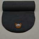 Dog Bolster Pillow for Large Dogs, Benefit for Cervical Vertebra and Neck, Easy to Carry When Traveling, with High Resilience Foam, Machine Washable CoverEasy to Clean (Dark Gray, Large)