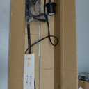 BOKT Black Wall Lights Plug in for Bedroom, Frosted Milky White Glass Wall Sconce Decor, Large Modern Wall Sconces for Living Room