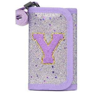 Kids Wallet for Girl Birthday Gifts for Girls Small Girls Wallet for Kids with Coin Pocket Toddler Girl Gifts Stuff (Y, Purple)
