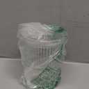 12oz Iced Coffee Cups with Lids & Straws - Set of 6 Reusable Plastic Tumblers for Iced Tea, Juice & Cold Drinks