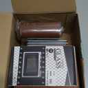 CAIYOULE Case for Fujifilm Instax Mini EVO, Protective PU Leather Carrying Bag with Mini Photo Pouch, Album, Frames, Screen Protector Accessories Kit - Vintage Brown