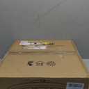 VOLISUN Low Profile Ceiling Fans with Light and Remote, 15.7in Modern Bladeless Ceiling Fan with Lights, 3000K-6500K Dimmable Flush Mount LED Fan Light, Brown Fandelier Ceiling Fans for Bedroom