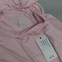 Girls Long Sleeve Shirt UPF50+ Lightweight Hoodie Thin Active Tee Workout Running Pullover Top with Thumb Hole ( 5-6y, blush pink )