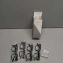 Cat Eye Reading Glasses for Women, 4 Pack Fashion Oversized Blue Light Blocking Computer Readers with Spring Hinge 2x